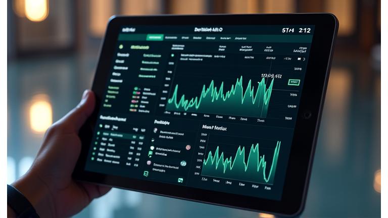Multi-chain dashboard with unified portfolio view and interactive graphs