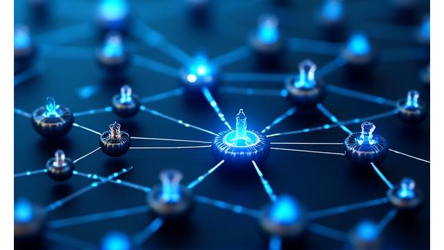 Geometric token models representing custom tokenomics and governance