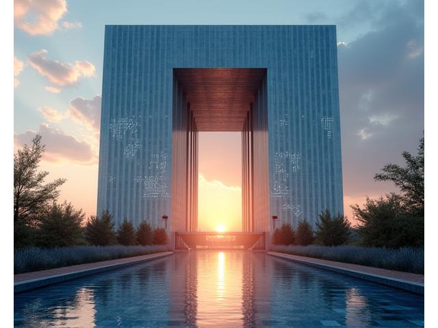 Modern bank architecture representing traditional finance