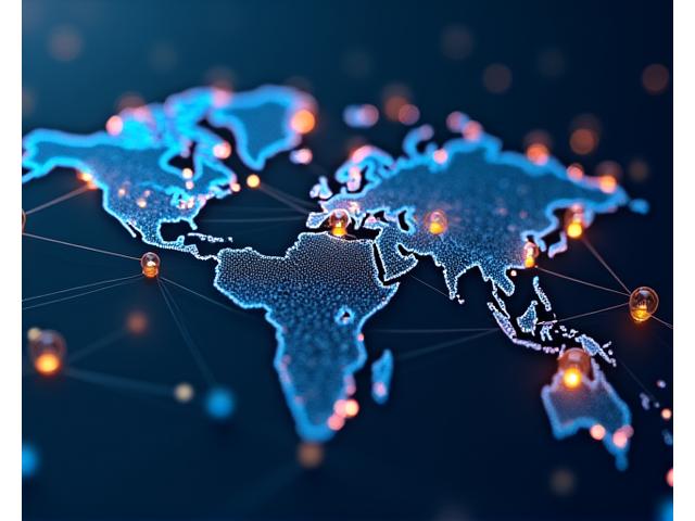 Interconnected supply chain network with blockchain nodes