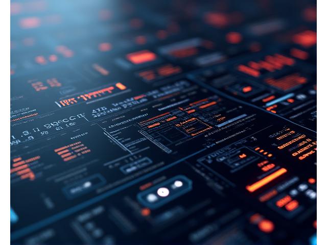 Futuristic dashboard showing real-time security metrics and alerts for blockchain protocols