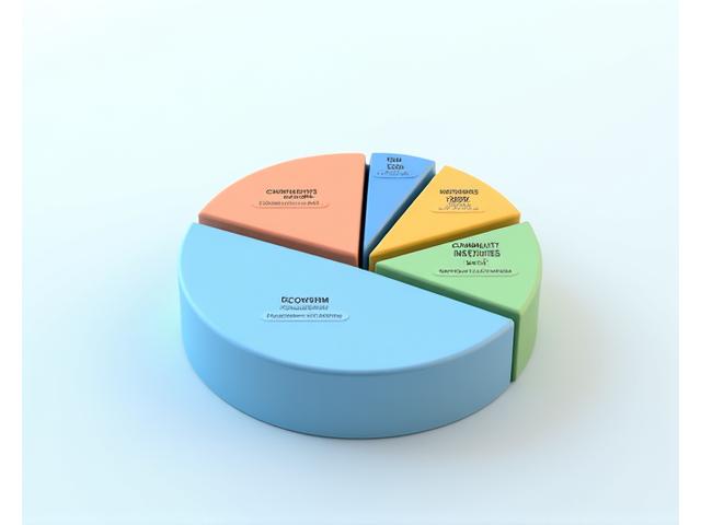 An illustrative pie chart or infographic showing a token distribution breakdown to various stakeholders (team, investors, community), with clear percentages and timelines for vesting.