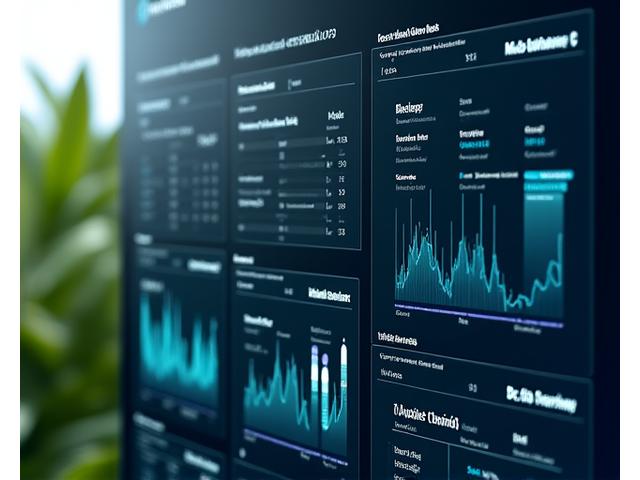 Futuristic dashboard interface displaying AI-powered yield farming automation with real-time data, performance metrics, and blockchain earning activity.