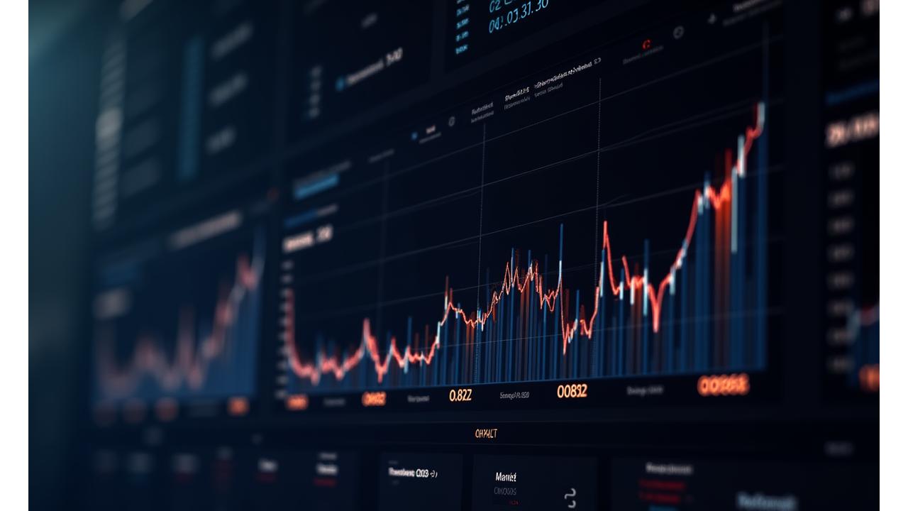 Interactive performance charts comparing Alluvial Chain's optimized yield farming results against market averages and traditional investments, highlighting superior DeFi returns.