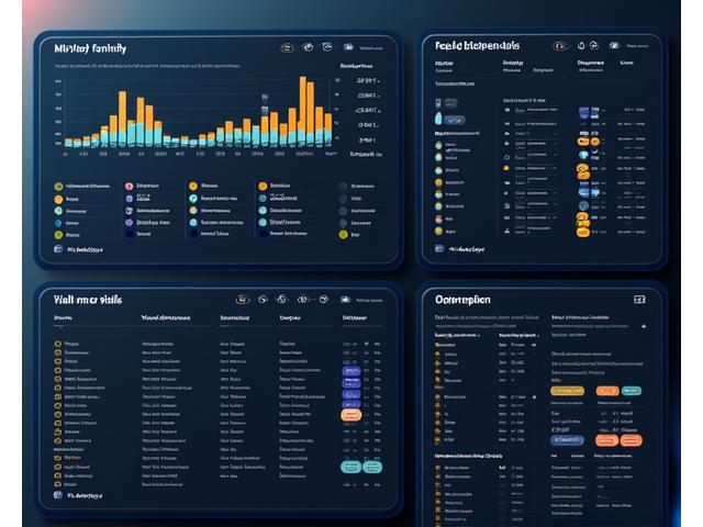 A collection of sleek, modern DeFi yield farming tools presented on a digital interface, including real-time charts, calculators, and optimization settings for financial strategies.